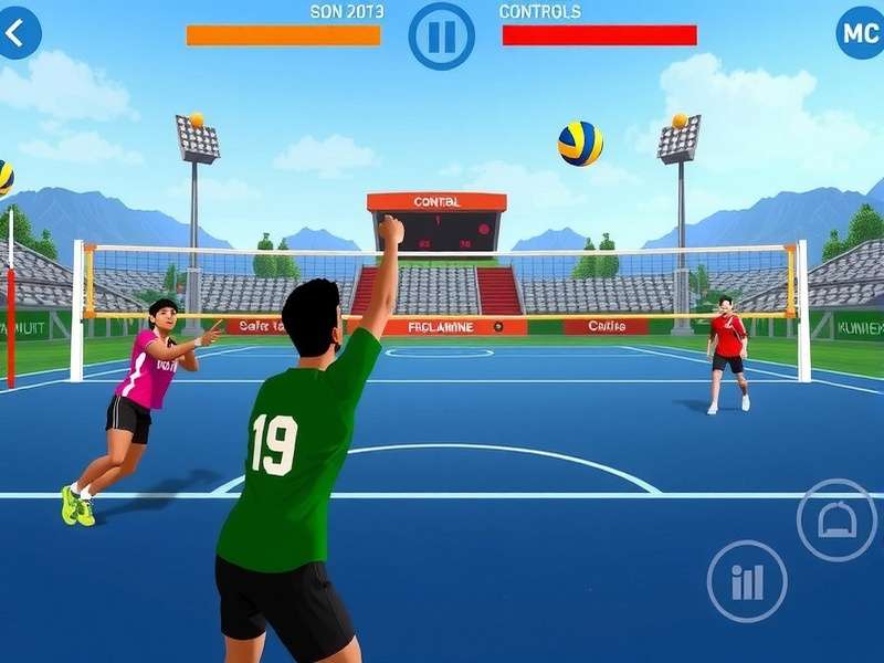 India Volley Star Gameplay
